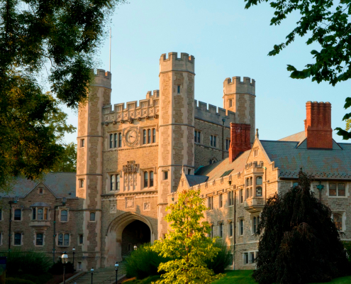 Prédio da Universidade de Princeton.