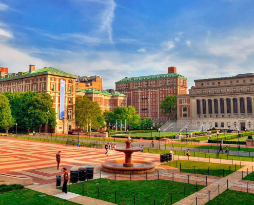 Prédios da Universidade de Columbia, em Nova York