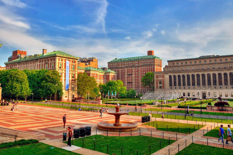 Prédios da Universidade de Columbia, em Nova York